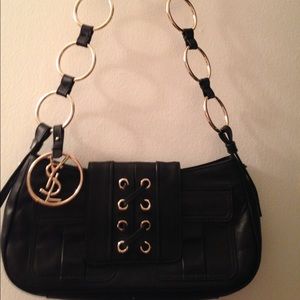 Authentic YSL black purse
